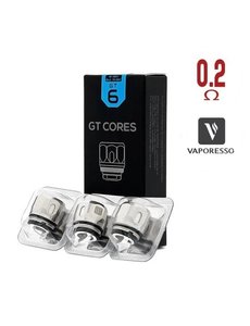 Vaporesso VAPORESSO - NRG GT6 - Coil - 0.2 Ohm - 3er Pack