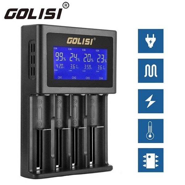 Golisi Golisi - Smart S4 - Ladegerät - für 4 Akkus