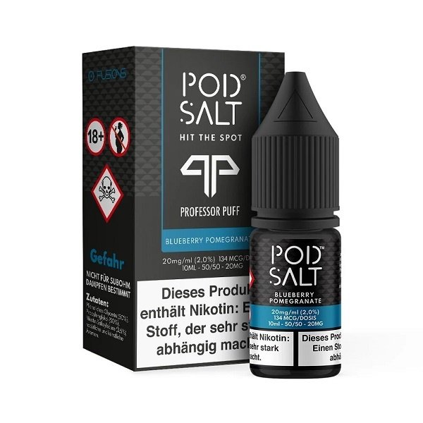 Pod Salt Pod Salt - Blueberry Pomegranate - 10 ml Salt Liquid - 11 mg | 20 mg Nikotin - Mit Steuerbanderole