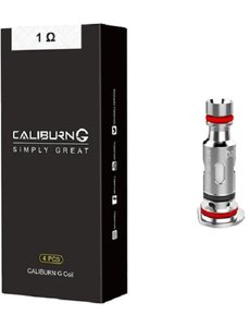 Uwell Uwell - Caliburn G Pod - Verdampferköpfe - 1.0 Ohm - 4er Pack