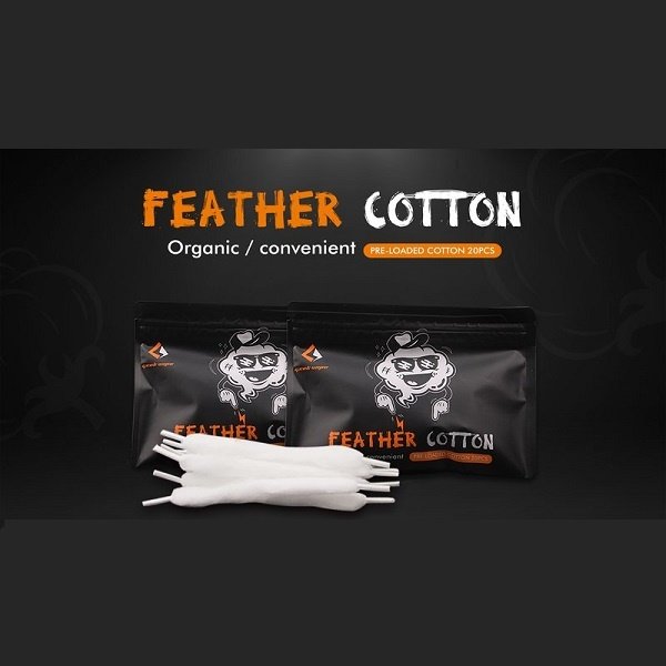 GeekVape GeekVape Feather Cotton - Watte - 20er Pack