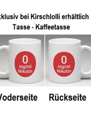 Kirschlolli Tasse Kirschlolli - 0 mg Nikotin - Tasse - Kaffeetasse