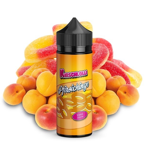 Kirschlolli Kirschlolli - Pfirsichinge - 10 ml Aroma Longfill - Mit Steuerbanderole - NEUER STEUERPREIS !