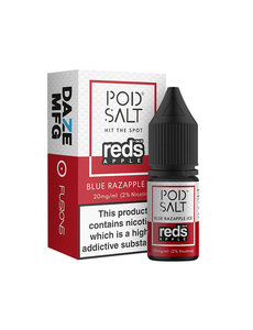 Pod Salt Pod Salt - Blue Razapple Ice - 10 ml Salt Liquid - 11 mg | 20 mg Nikotin - Mit Steuerbanderole