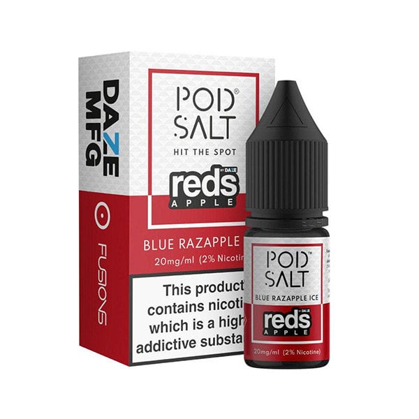 Pod Salt Pod Salt - Blue Razapple Ice - 10 ml Salt Liquid - 20 mg Nikotin - Mit Steuerbanderole