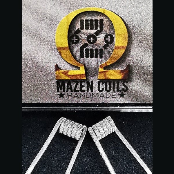 Mazen Coil Mazen Coils - Alien Clapton Coil (2 Stk. ) - Kanthal A1 / SS316L - 0.48 Ohm Single