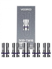 Voopoo Voopoo - Pnp-TW15 - Ersatzcoils - 0.15 Ω​ - 55-70 Watt - 5er Pack