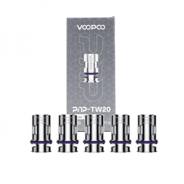 Voopoo Voopoo - Pnp-TW20 - Ersatzcoils - 0.2 Ω​ - 40-55 Watt - 5er Pack