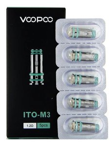Voopoo Voopoo - ITO-M3 - Ersatzcoils - 1.2 Ω​ - 8-12 Watt - 5er Pack