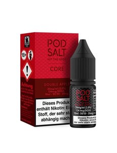 Pod Salt Pod Salt - Double Apple- 10 ml Salt Liquid - 11 mg | 20 mg Nikotin - Mit Steuerbanderole