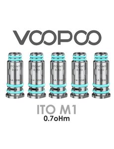 Voopoo Voopoo - ITO-M1 - Ersatzcoils - 0.7 Ω​ - 14-18 Watt - 5er Pack