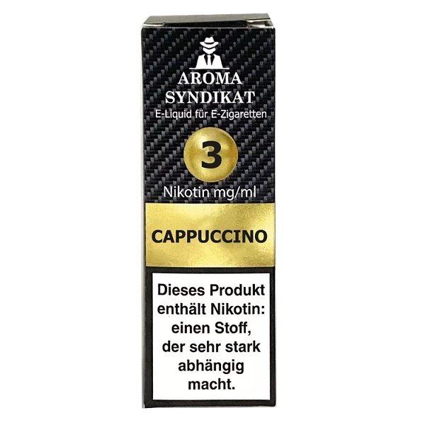 Aroma Syndikat Aroma Syndikat - Cappucino - 3 mg Nikotin - 10 ml Liquid