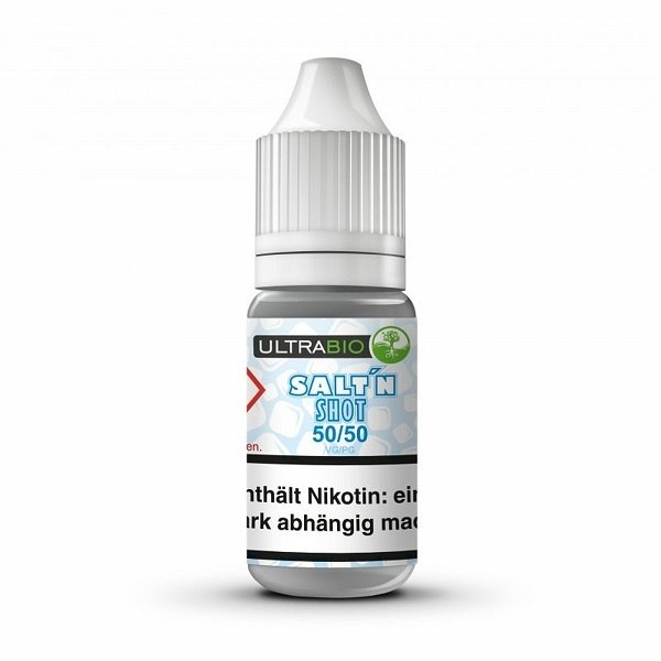 Ultrabio Ultrabio - Nikotinsalz Shot - 50/50 VPG - 20 mg - 10 ml - Mit Steuerbanderole - NEUER STEUERPREIS !