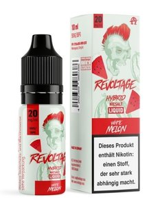 Revoltage Revoltage - White Melon - Hybrid Nikotinsalz Liquid 20 mg - 10 ml - Mit Steuerbanderole