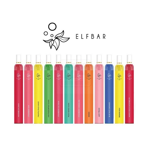 Elf Bar ELF BAR - T-600 - E-Zigarette - Vape Pen - 20 mg - 600 Züge - ABVERKAUF !