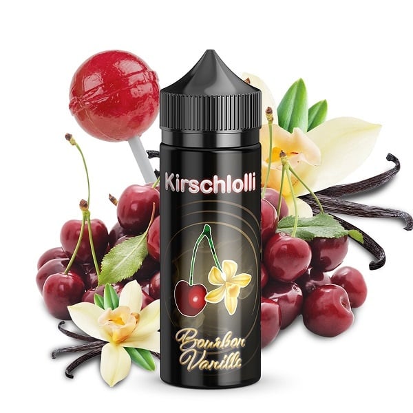 Kirschlolli Bourbon Vanille - 10 ml Aroma Longfill - Kirschlolli.de  Ihr E- Zigaretten Online Shop in Deutschland