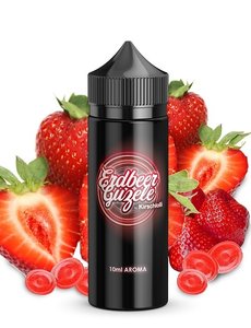 Kirschlolli Kirschlolli - Erdbeer Guzele | Bonbon - 10 ml Aroma Longfill - Mit Steuerbanderole