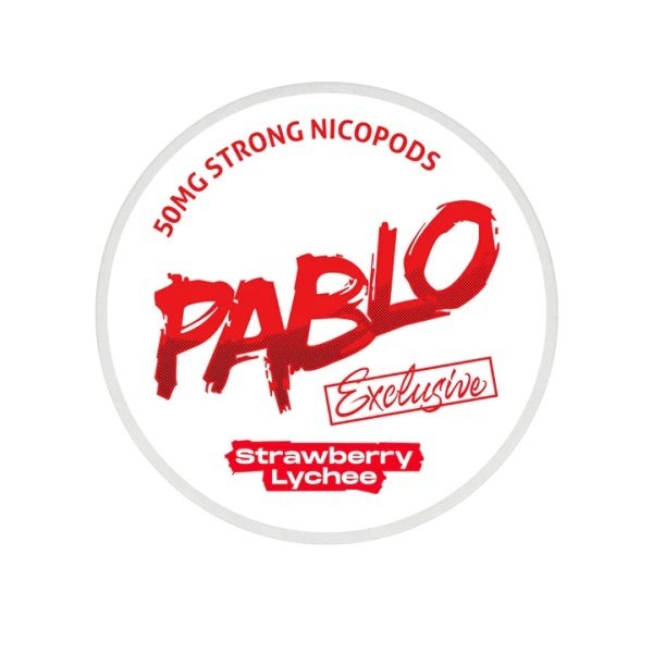 Pablo Pablo Exclusive - Strawberry Lychee - 50 mg Nikotin - Snus | Nikotinbeutel