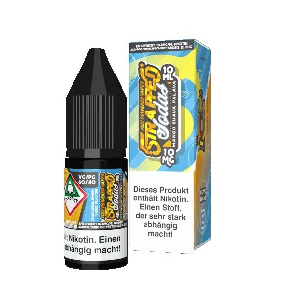 Strapped Soda Strapped Soda - Mango Guava Palava - 10 mg | 20 mg - Nikotinsalz Liquid 10 ml - Mit Steuerbanderole