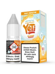 Yeti Yeti - Orange Mango - 10 mg | 20 mg - Nikotinsalz 10 ml - Mit Steuerbanderole