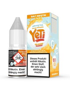 Yeti Yeti - Orange Mango - 10 mg | 20 mg - Nikotinsalz 10 ml - Mit Steuerbanderole