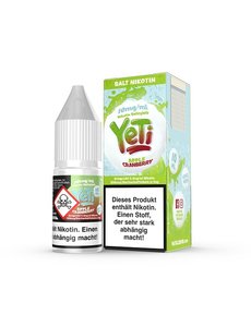 Yeti Yeti - Apple Granberry - 10 mg | 20 mg - Nikotinsalz 10 ml - Mit Steuerbanderole