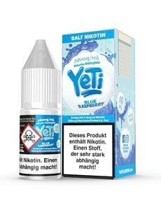 Yeti Yeti - Blue Raspberry - 10 mg - Nikotinsalz 10 ml - ABVERKAUF !