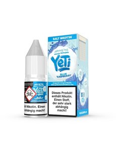 Yeti Yeti - Blue Raspberry - 10 mg - Nikotinsalz 10 ml - ABVERKAUF !