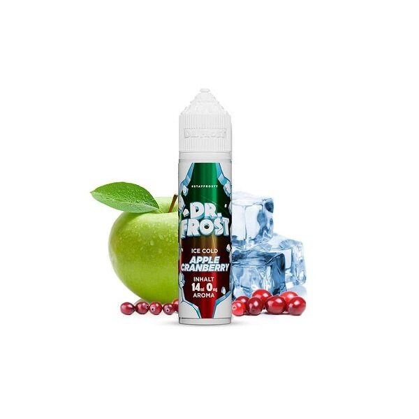 Dr. Frost Dr. Frost - Ice Cold - Apple Cranberry Ice - 14 ml Aroma - Mit Steuerbanderole