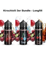 Kirschlolli Kirschlolli 3er Bundle - je 10 ml Aroma - Longfill - Mit Steuerbanderole - NEUER STEUERPREIS !