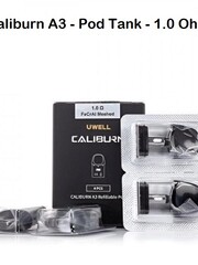 Uwell Uwell Caliburn A3 - Ersatz-Pod - 2 ml - 1.0 Ohm - 4er Pack