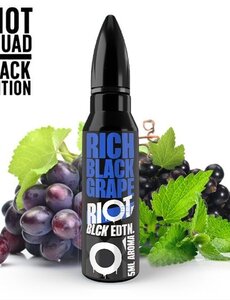 Riot Squad Riot Squad -  Black Edition - Rich Black Grape - 5 ml Aroma - Mit Steuerbanderole