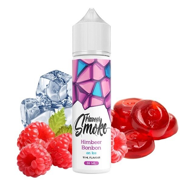 Flavour Smoke Flavour Smoke - Himbeerbonbon on Ice - 10 ml Aroma - Mit Steuerbanderole