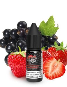 Mega Salts Mega Salts - Blackcurrant Strawberry - 20 mg Nikotin - 10 ml Nikotinsalz Liquid - Mit Steuerbanderole