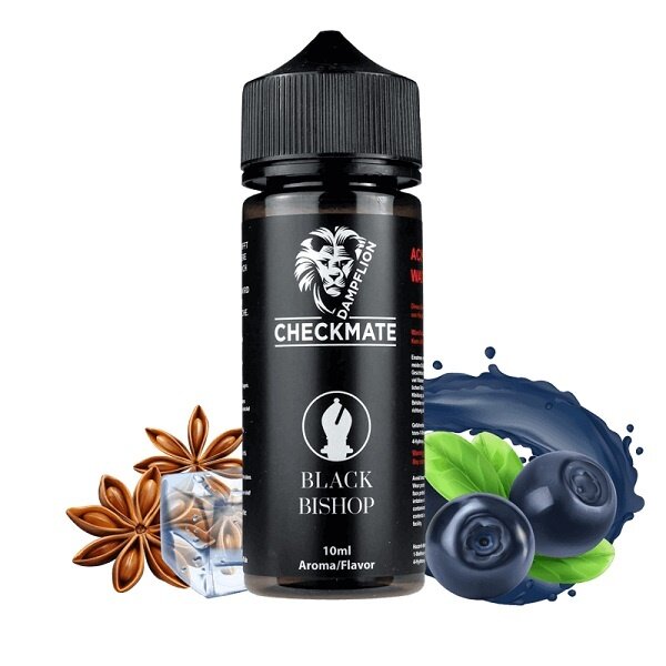 Dampflion Dampflion - Checkmate - Black Bishop - 10 ml Aroma - Mit Steuerbanderole