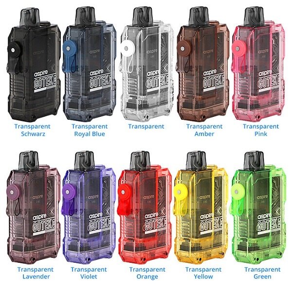 Aspire Aspire - GoTek X - E-Zigaretten Kit - ABVERKAUF !