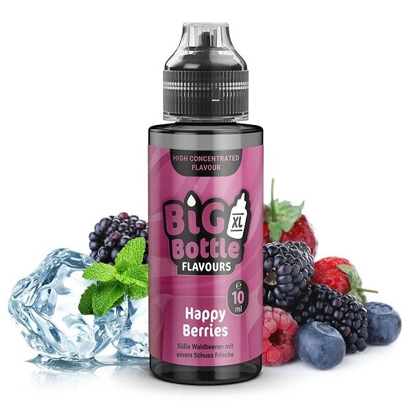 Big Bottle Big Bottle - Happy Berries - 10 ml Aroma - Mit Steuerbanderole