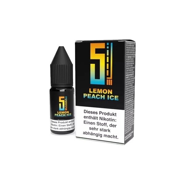 Vovan 5 EL - Lemon Peach Ice - Nikotinsalz Liquid - 10 ml