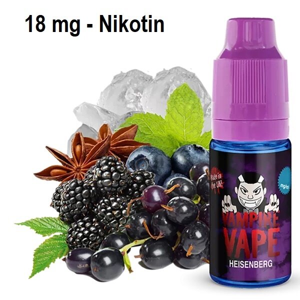 Vampire Vape Vampire Vape - Heisenberg - 10 ml Liquid - 18 mg Nikotin - Mit Steuerbanderole