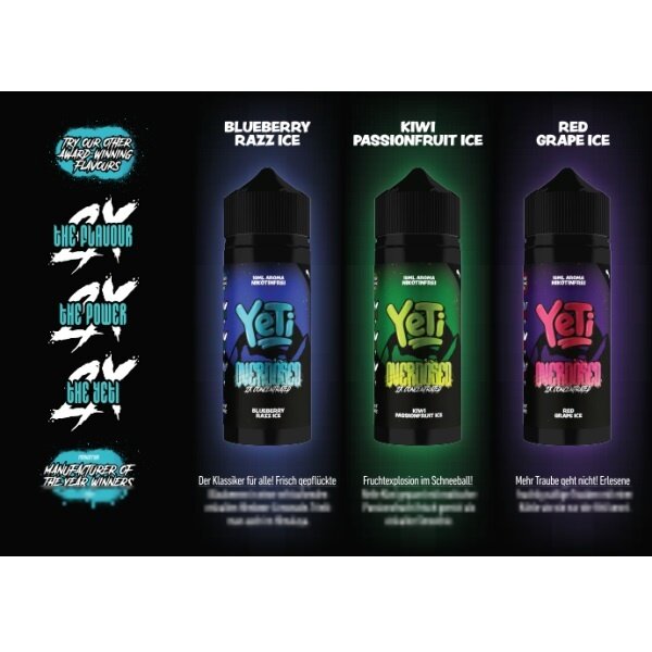 Yeti Yeti Overdosed - 10 ml Aroma Longfill - Mit Steuerbanderole - NEUER STEUERPREIS !