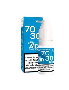 myAid My Aid - Nikotin Shot - 70|30 VPG - 20 mg - 10 ml - Mit Steuerbanderole