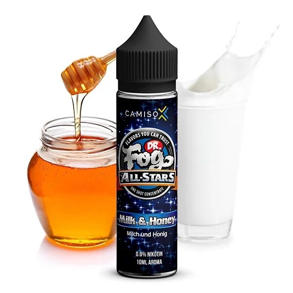 Dr. Fog Dr. Fog - Milk & Honey - 10 ml Aroma - Longfill - Mit Steuerbanderole