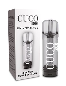 CUCO CUCO Pod - Leerpod 2 ml - Selbstbefüllbarer Pod - kompatibel für: ELFA und 5EL Pods