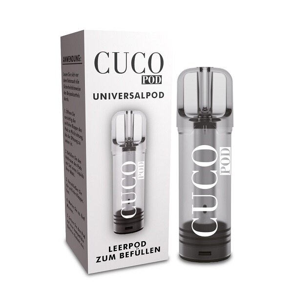 CUCO CUCO Pod - Leerpod 2 ml - Selbstbefüllbarer Pod - kompatibel für: ELFA und 5EL Pods