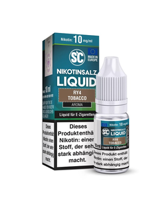 SC SC - RY4 Tobacco - 10 mg Nikotinsalz Liquid - Mit Steuerbanderole - NEUE STEUER !