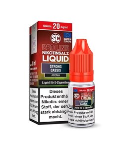 SC Red Line SC - Red Line - Strong Cassis - 20 mg Nikotinsalz Liquid - Mit Steuerbanderole