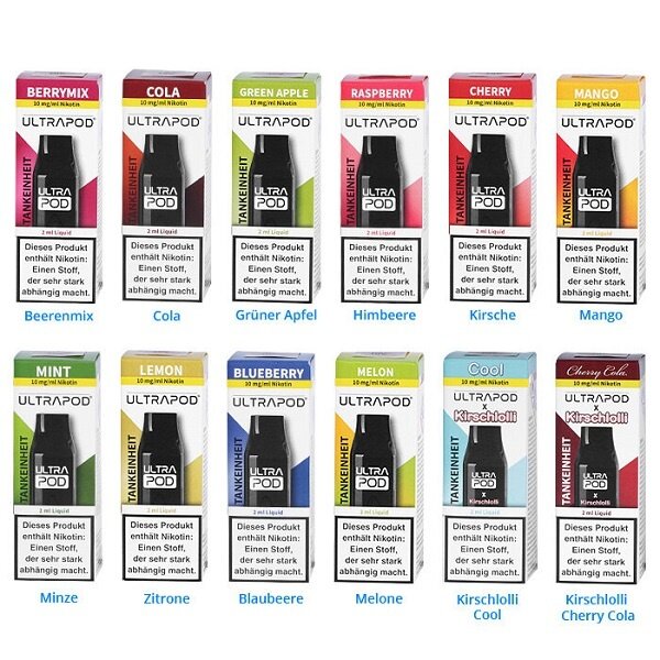 Ultrapod Ultrapod Tankeinheit 10 mg | 20 mg - ABVERKAUF !