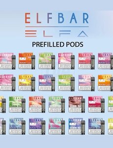 Elf Bar ELFBAR ELFA Pods - Alle Sorten - 2er Packs - Mit Steuerbanderole