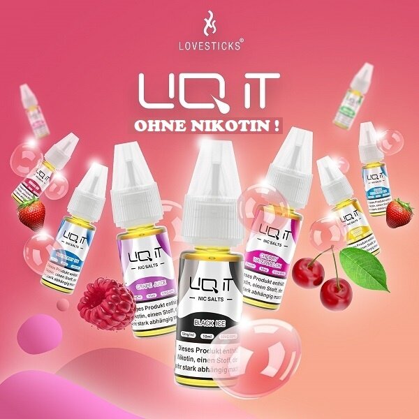 LIQ IT LIQ IT - Nikotinsalz Liquid - OHNE NIKOTIN !