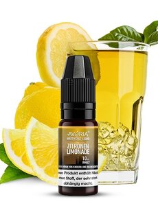 Avoria Avoria - Zitronen Limonade - Nikotinsalz Liquid 10 ml - 10 mg | 20 mg - Mit Steuerbanderole